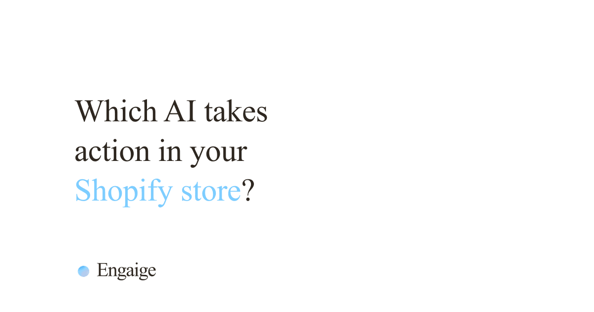 Comparison of top AI agents and support chatbots for Shopify e-commerce stores