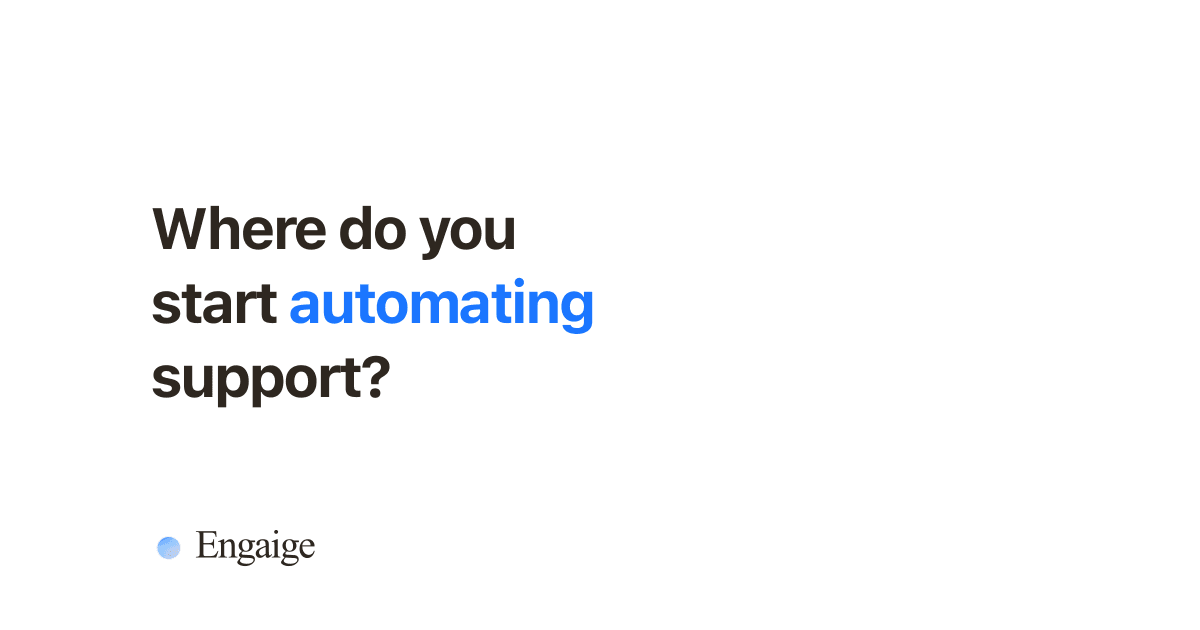 Guide to getting started with AI customer service automation