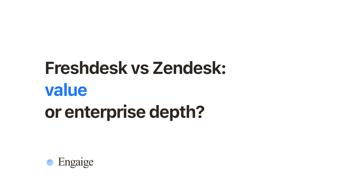 Freshdesk vs Zendesk: best for e-commerce in 2026?