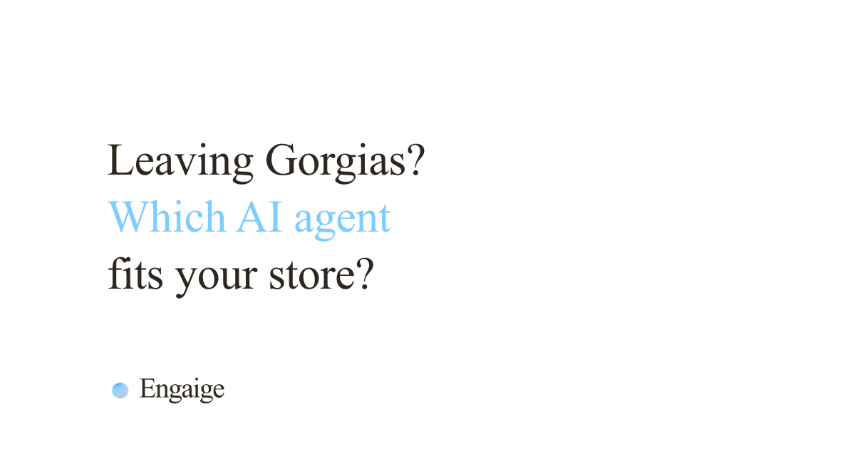 Comparison of Gorgias alternatives for e-commerce customer support automation