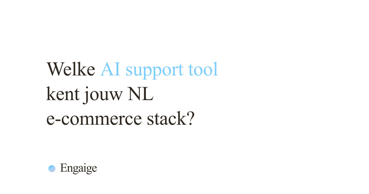 AI customer support tools voor e-commerce: 8 aanbieders vergeleken in 2026