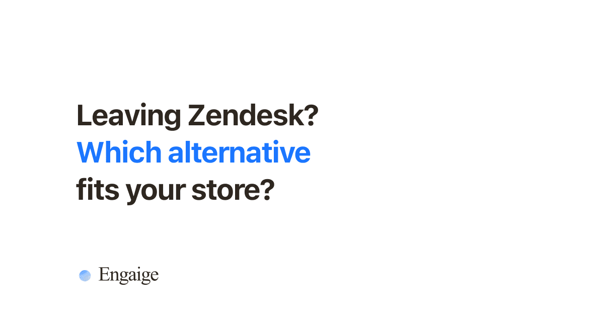 Top Zendesk alternatives for e-commerce customer service automation