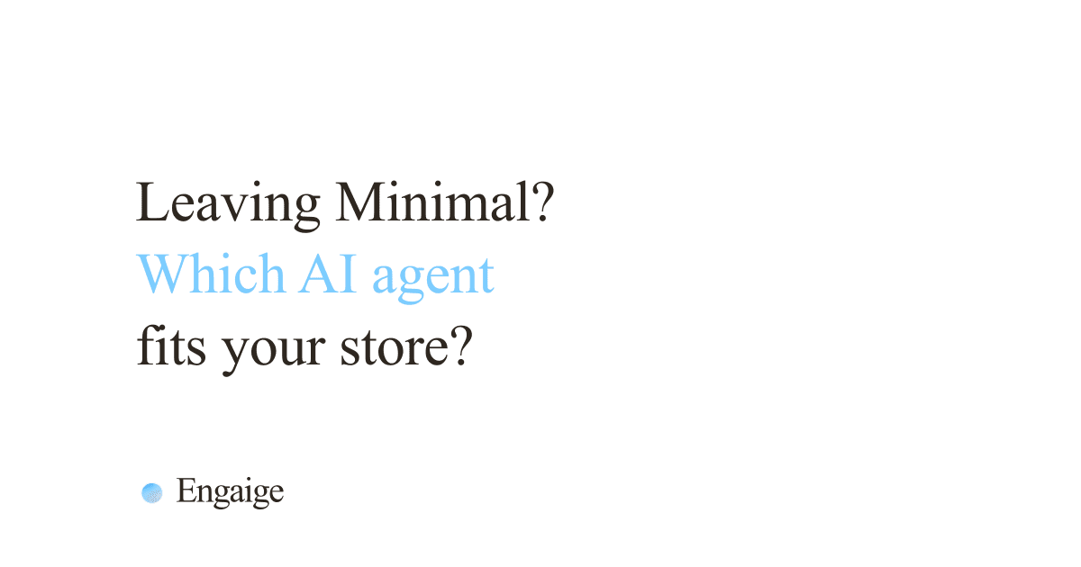 Comparison of Minimal AI alternatives for e-commerce customer support