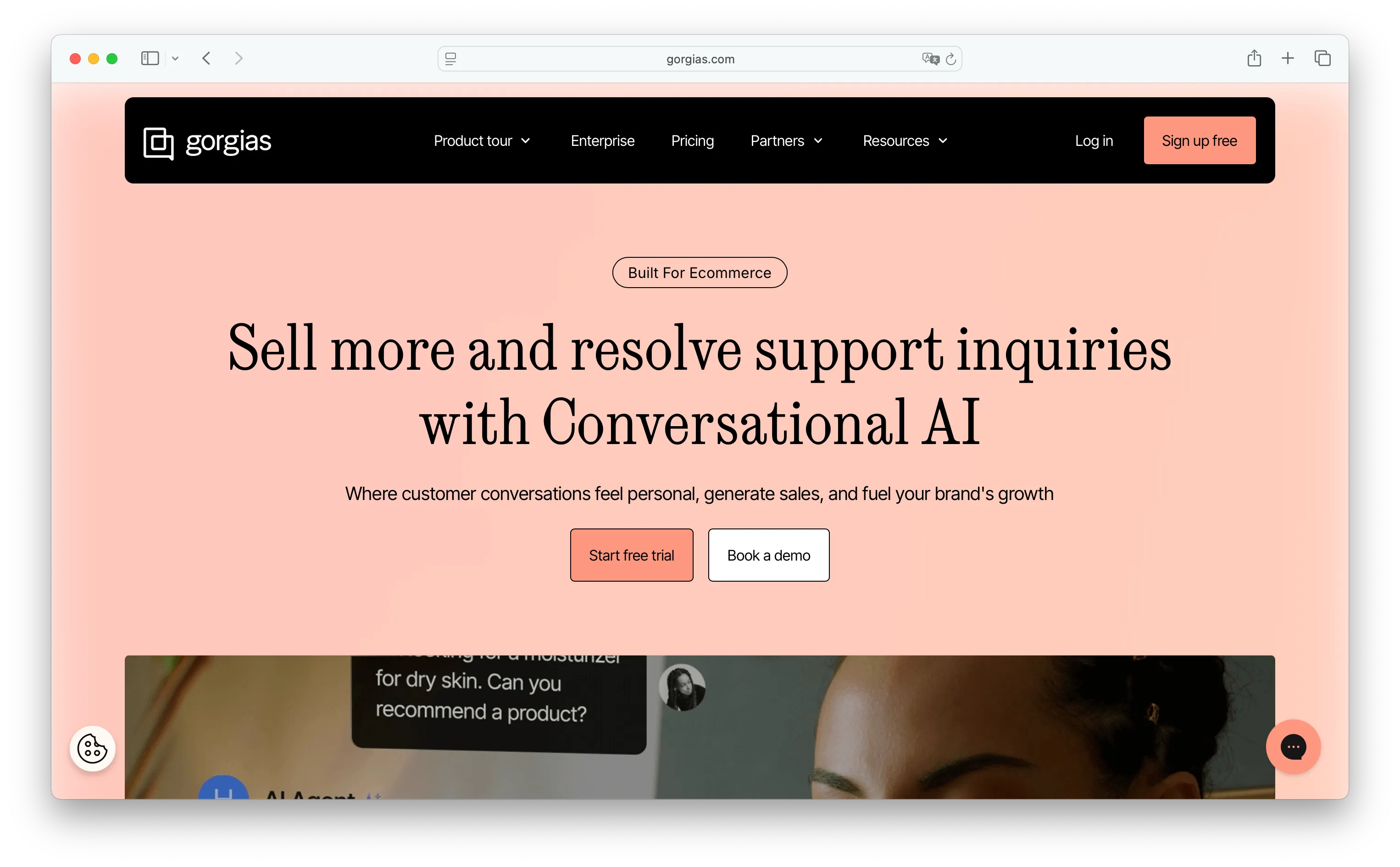 Gorgias multichannel helpdesk for Shopify