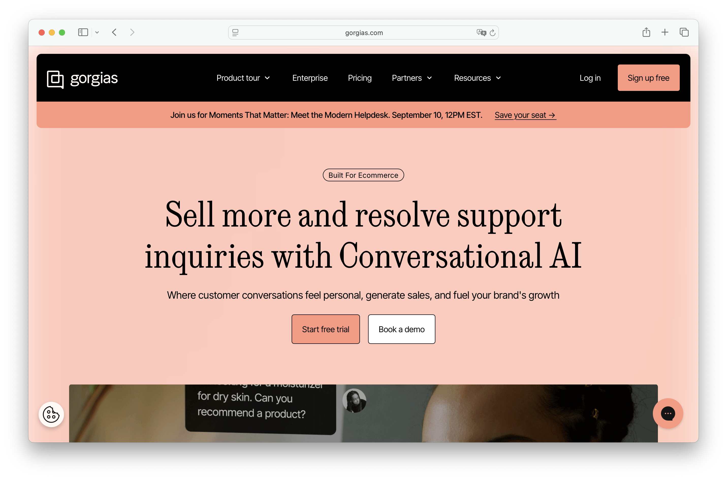 Gorgias AI automation for Shopify support