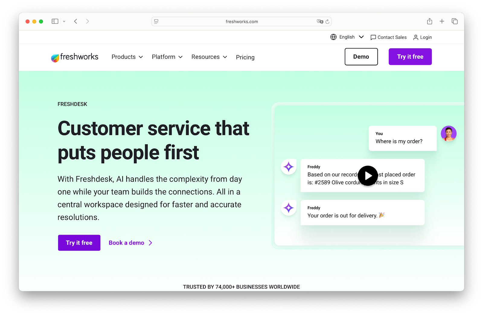 Freshdesk logo