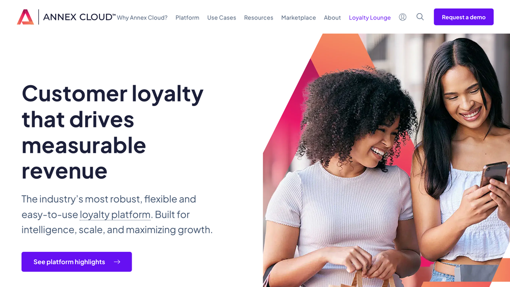 Annex Cloud homepage