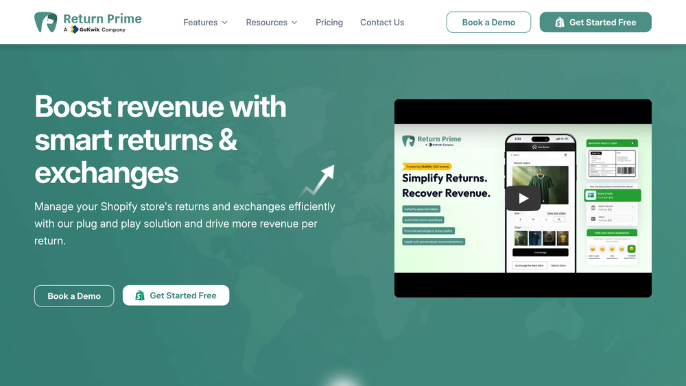 Return Prime homepage